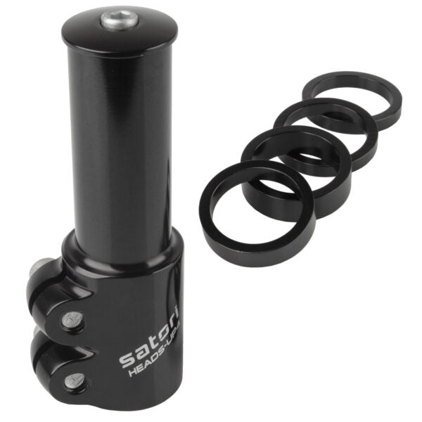 HANDLEBAR STEM RISER ADJUSTER – INCREASE RIDE HEIGHT – AHEAD STEM 1-1/8″