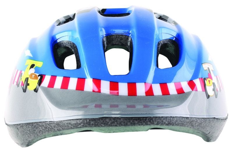 ETC Race Car Junior Helmet Blue, 52 - 56