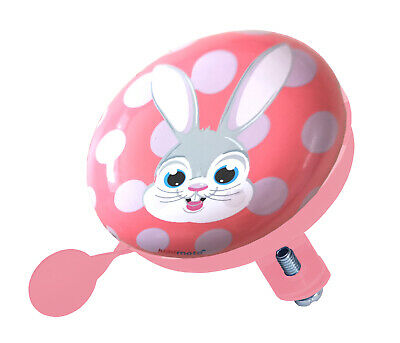 Kiddimoto Bunny Kids Bicycle Bell, Small
