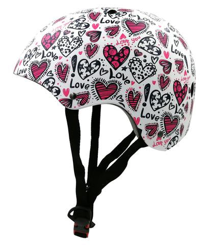 Kiddimoto Love Cycling/Skateboarding Helmet