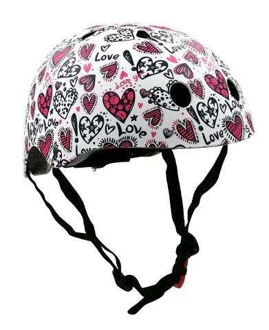 Kiddimoto Love Cycling/Skateboarding Helmet