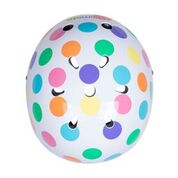 Kiddimoto Pastel Dotty Kids Cycling/Skateboarding Helmet
