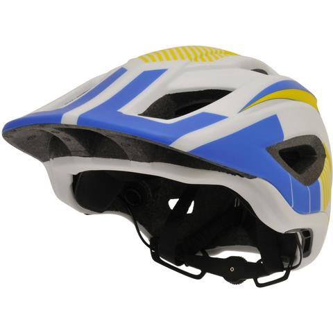 IKON Full Face Cycling/BMX Helmet, - White/Blue, Kiddimoto