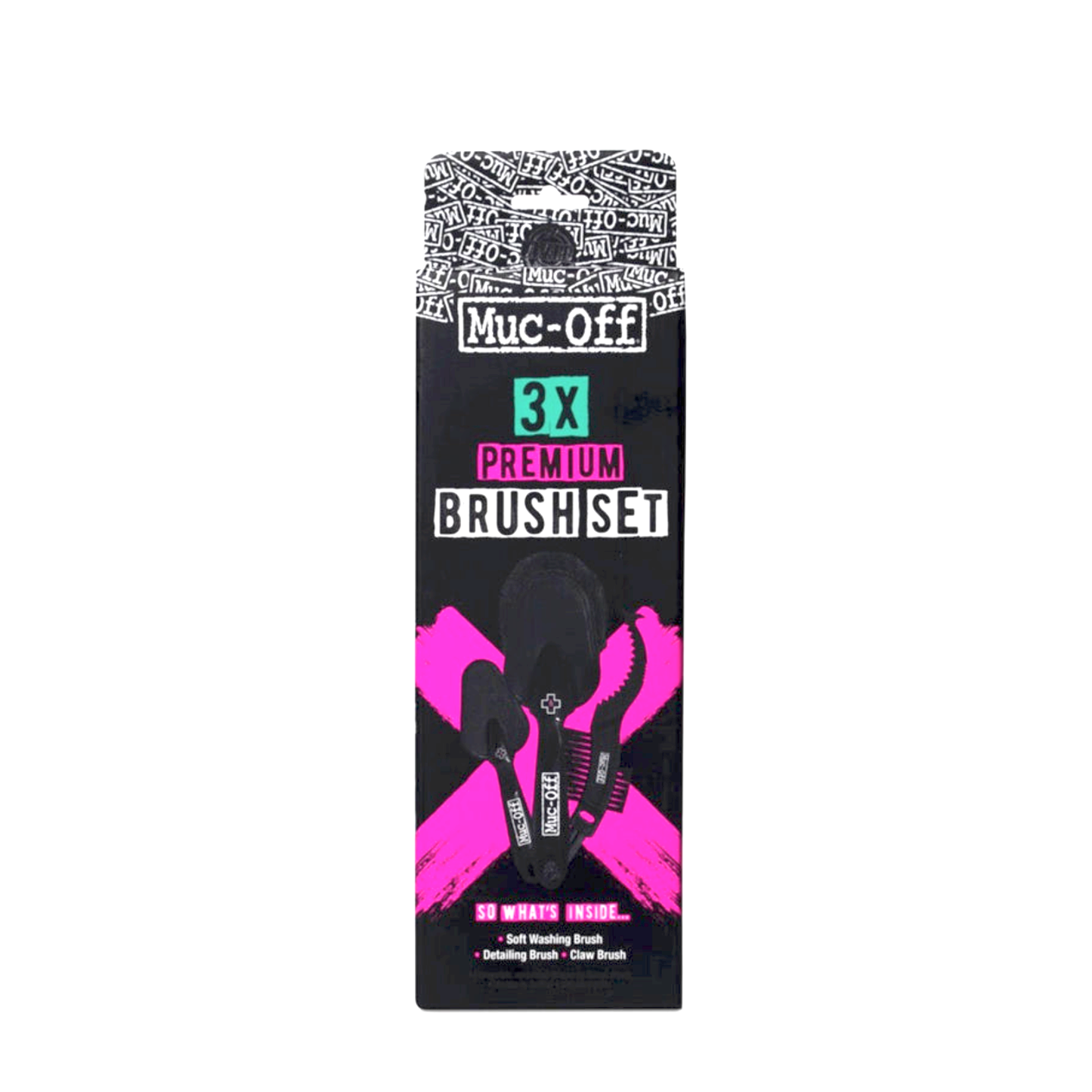 Muc-Off Premium 3 Pack Cleaning Brushes