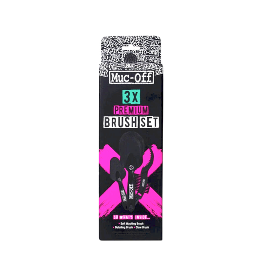 Muc-Off Premium 3 Pack Cleaning Brushes