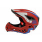 IKON Full Face Helmet | Red/blue, Kiddimoto