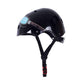 Kiddimoto Black Goggle Kids Cycling/Skateboarding Helmet