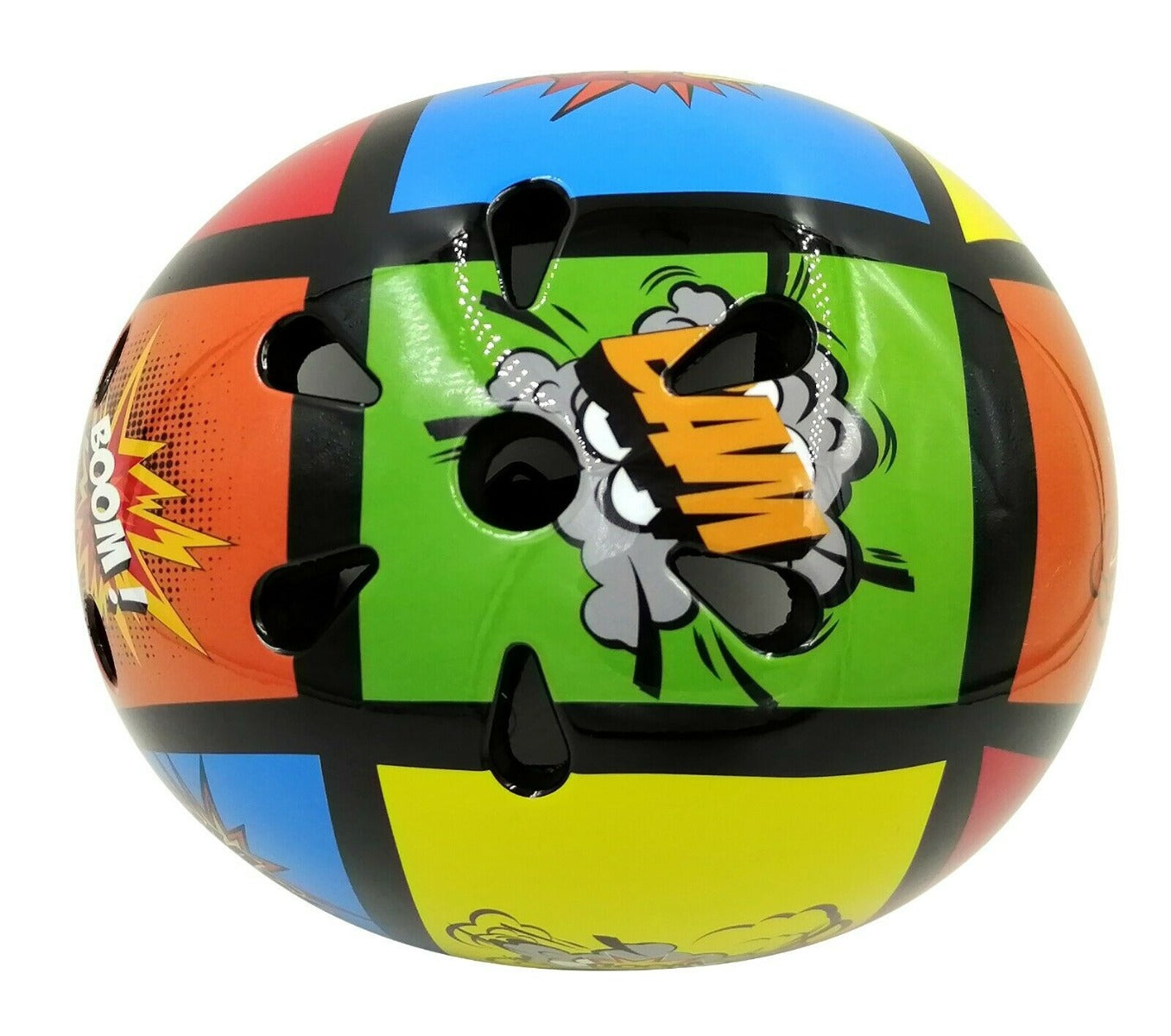 Kiddimoto Comic Kids Cycling/Skateboarding Helmet