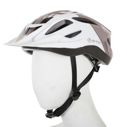 ETC L630 Cildren's Leisure Helmet White/Gold, Black, Blue. Size 53cm-58cm