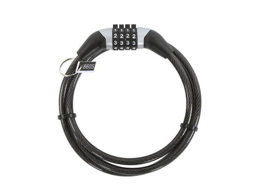 ETC Clink Cable 4 Digit Combo Lock 1000 X 6mm, Bike Lock.