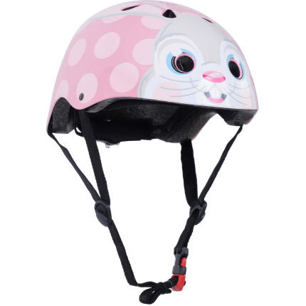 Kiddimoto Bunny Pink Kids Cycling/Skateboarding Helmet – Minibikers Cycles