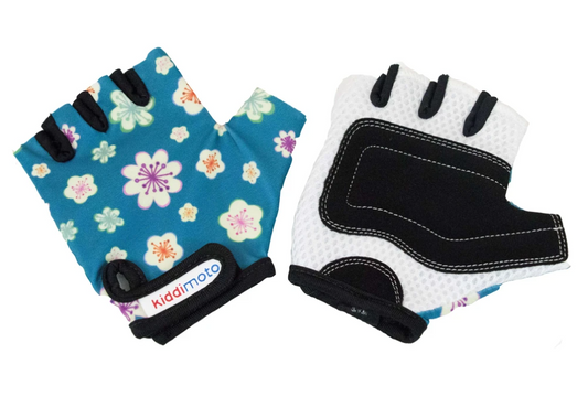 Kiddimoto Fleur Kids Cycling/Skating Gloves-Medium