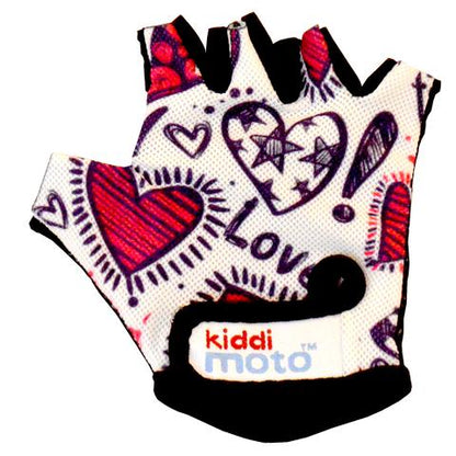 Kiddimoto Love Kids Cycling Gloves