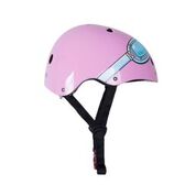 Kiddimoto Pink Goggle Cycling/Skateboarding Helmet