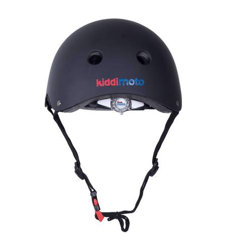 Kiddimoto Matt Black Cycling/Skateboarding Helmet