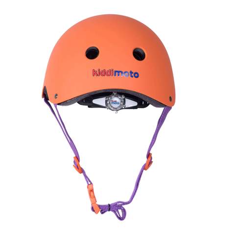 Kiddimoto Matte Orange Kids Cycling/Skateboarding Helmet