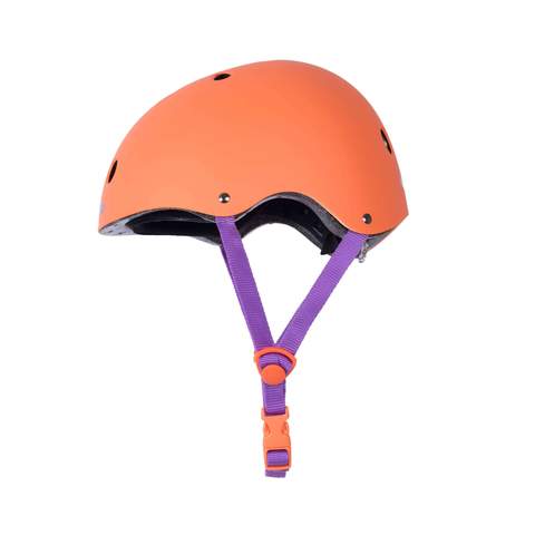 Orange kids hot sale bike helmet