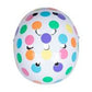 Kiddimoto Pastel Dotty Kids Cycling/Skateboarding Helmet