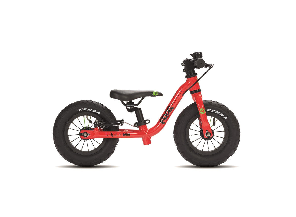 Frog Tadpole Mini Kids Balance Bike-Red, 10 inch
