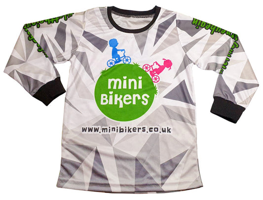 Minibikers Kids Cycling Jersey-8 - 9 years